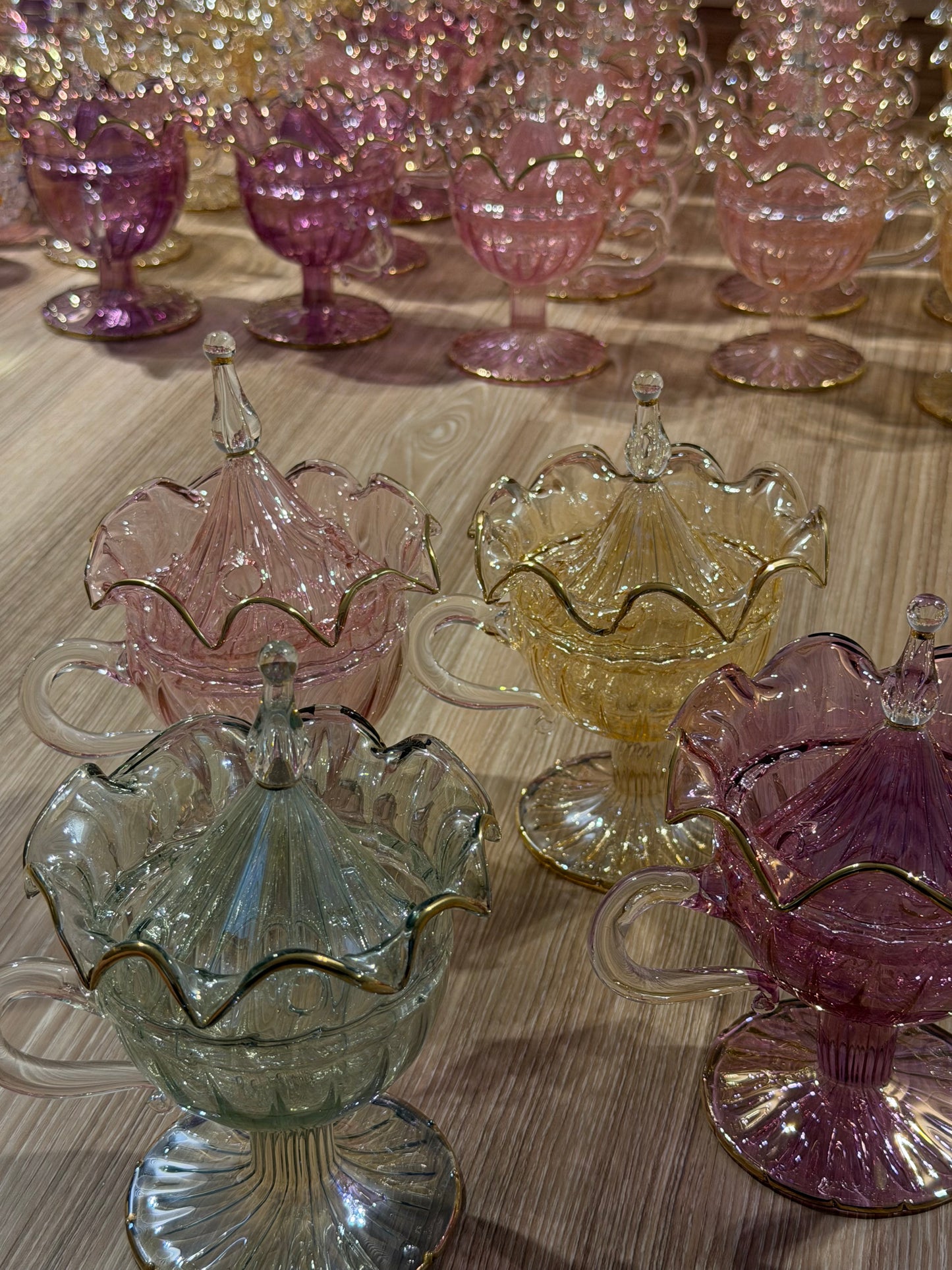 Hand made Glass mubkhar
