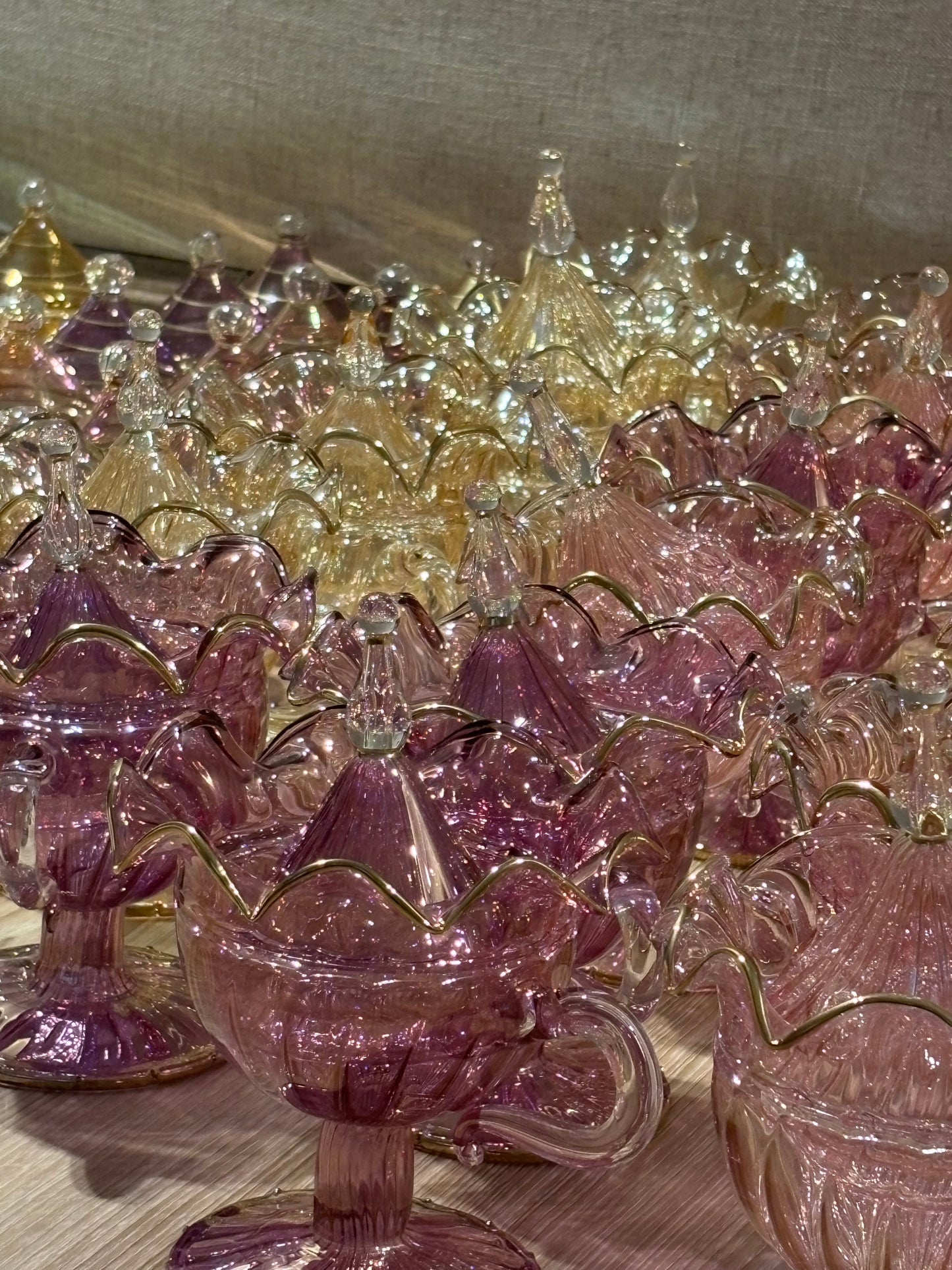 Hand made Glass mubkhar