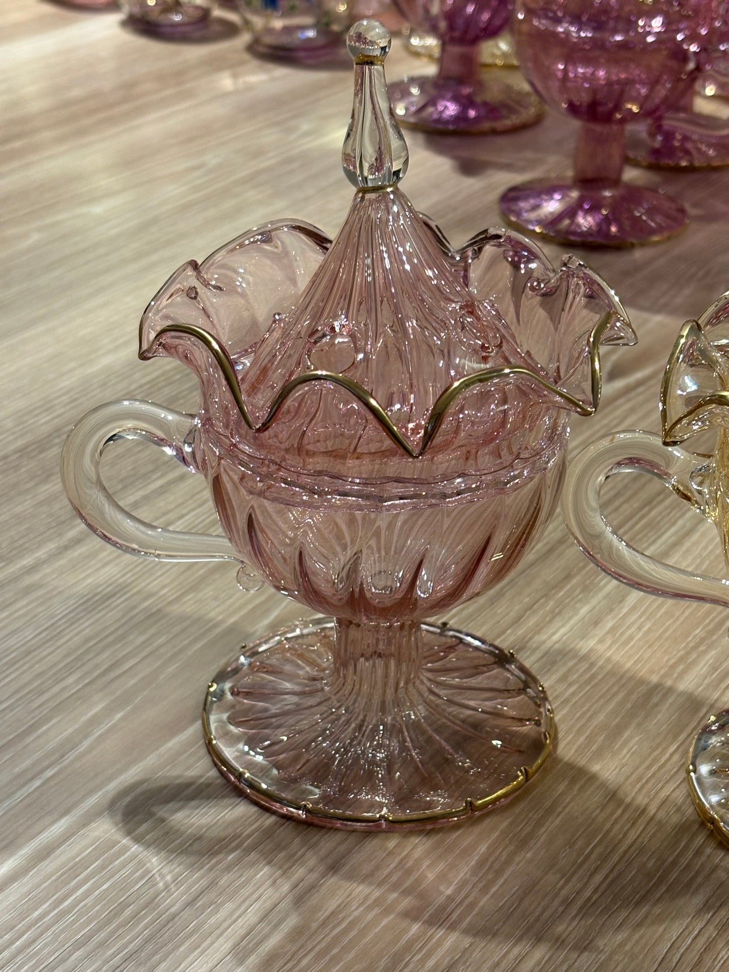 Hand made Glass mubkhar